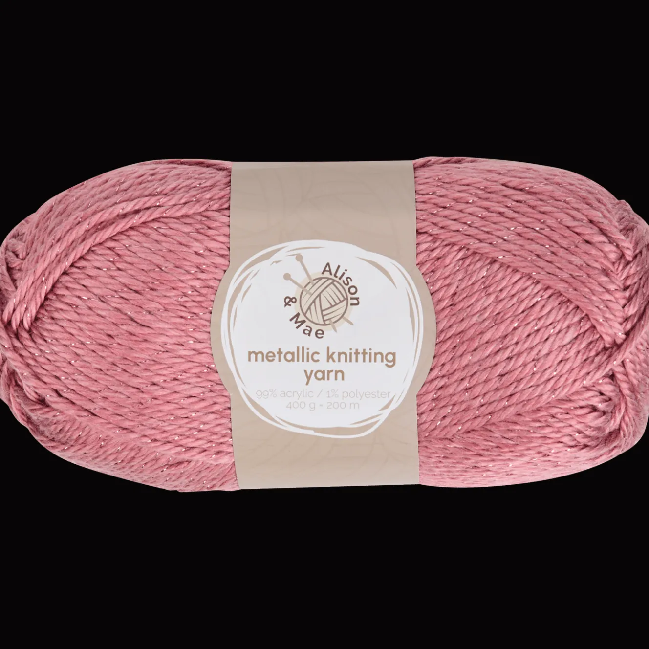 Alison & Mae Specials metallic acrylgaren XL