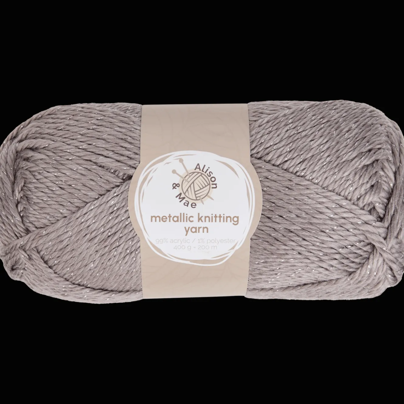 Alison & Mae Specials metallic acrylgaren XL