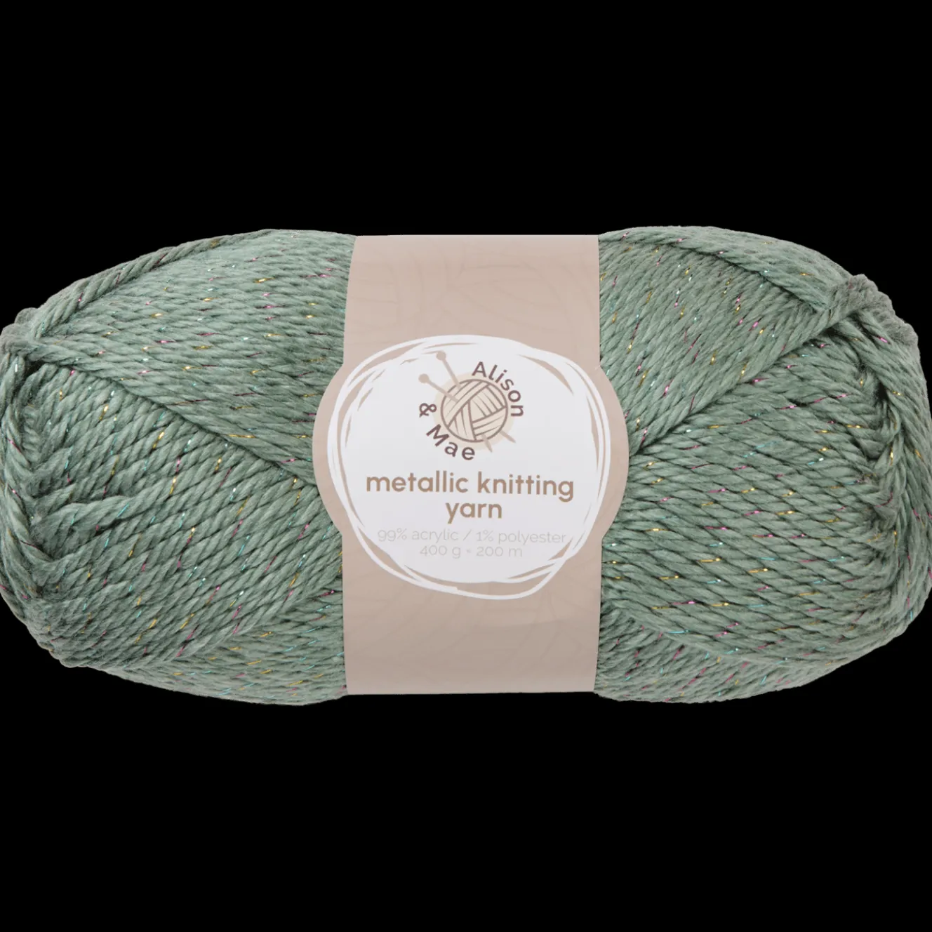 Alison & Mae Specials metallic acrylgaren XL