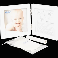 Alvär fotolijst met kleiafdruk