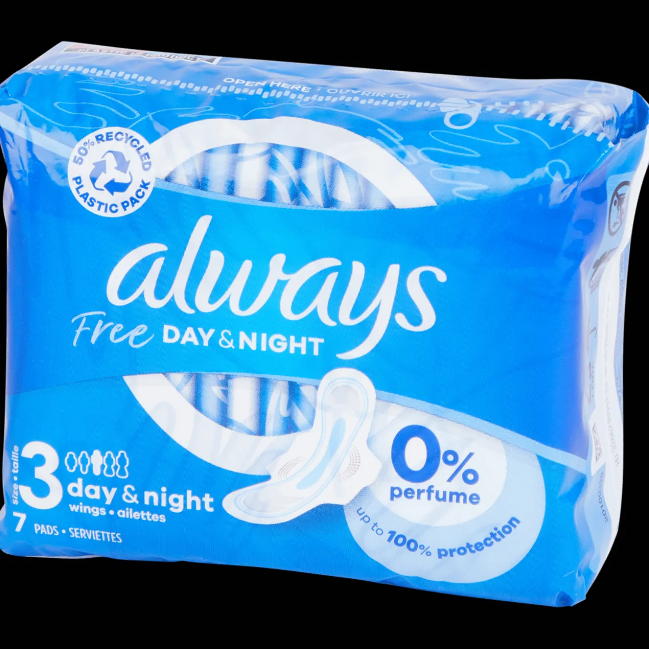 Always Free maandverband Day & Night