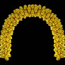 Avec ballonnenboog met folieballonnen