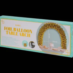 Avec ballonnenboog met folieballonnen