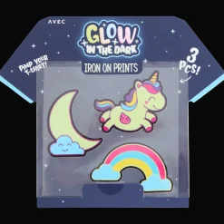 Avec glow-in-the-dark strijkpatches