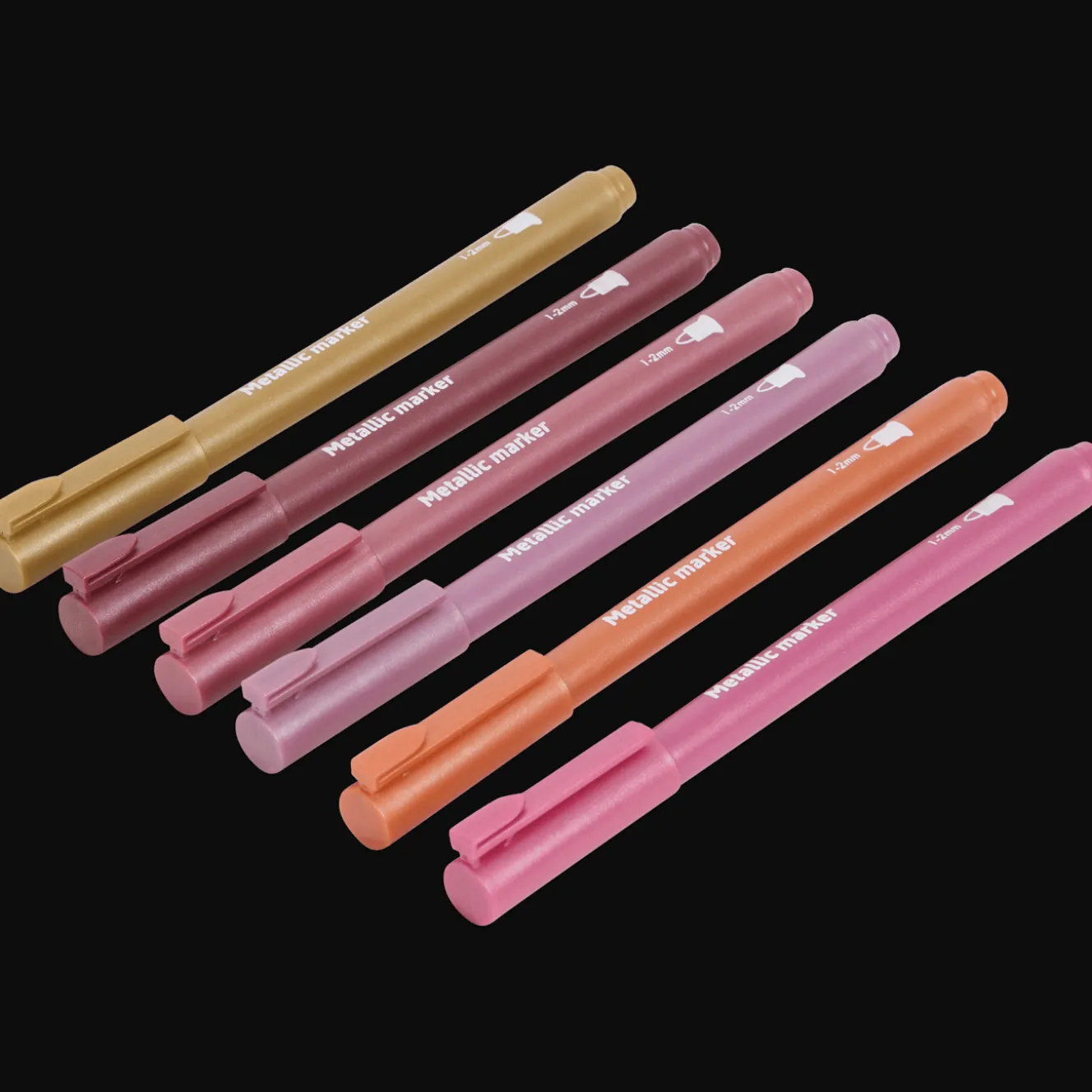 Avec metallic markers