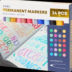 Avec permanent markers