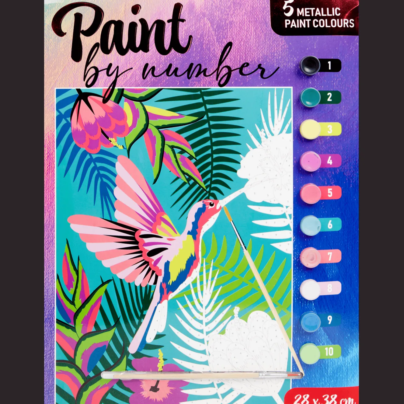 Avec schilderen op nummer