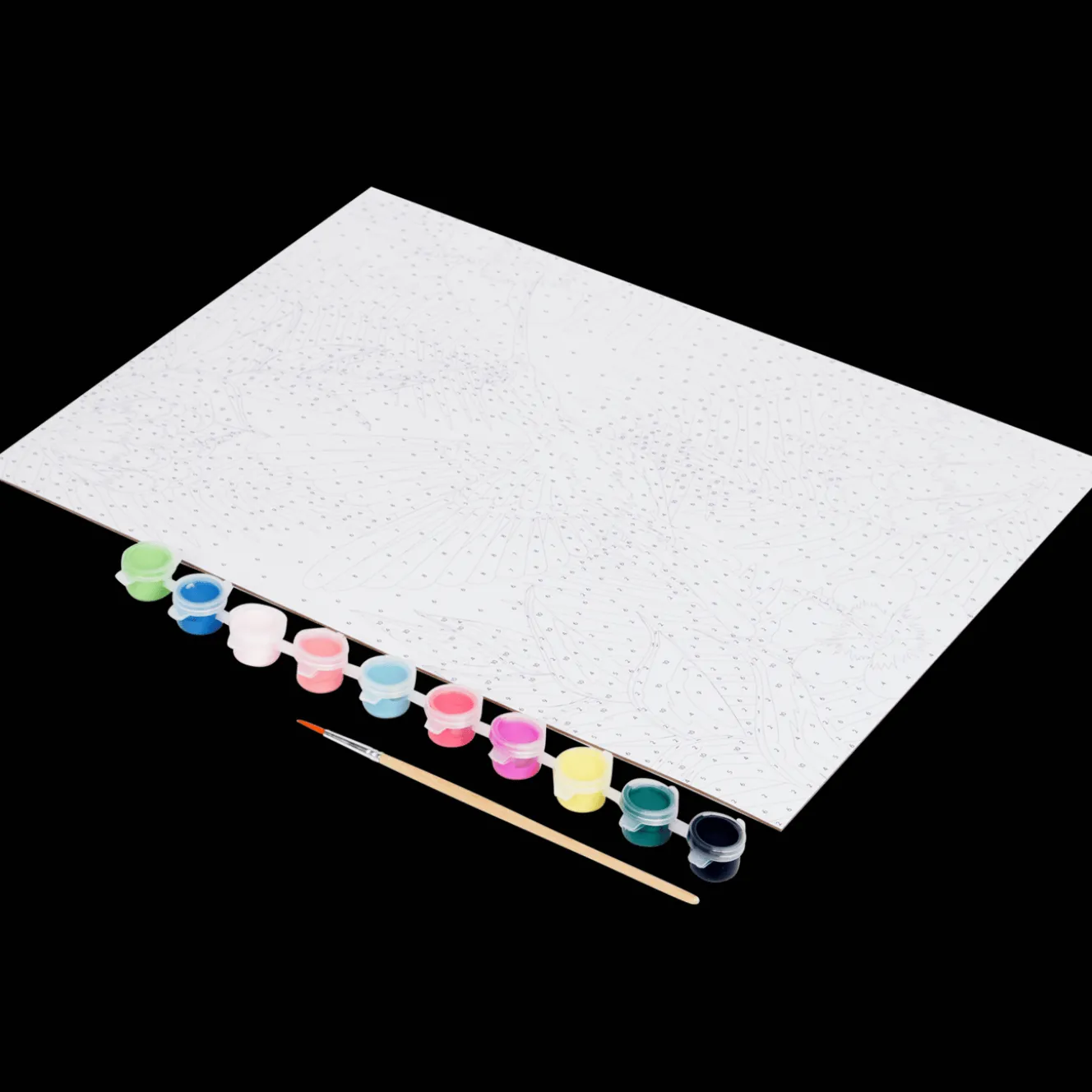 Avec schilderen op nummer