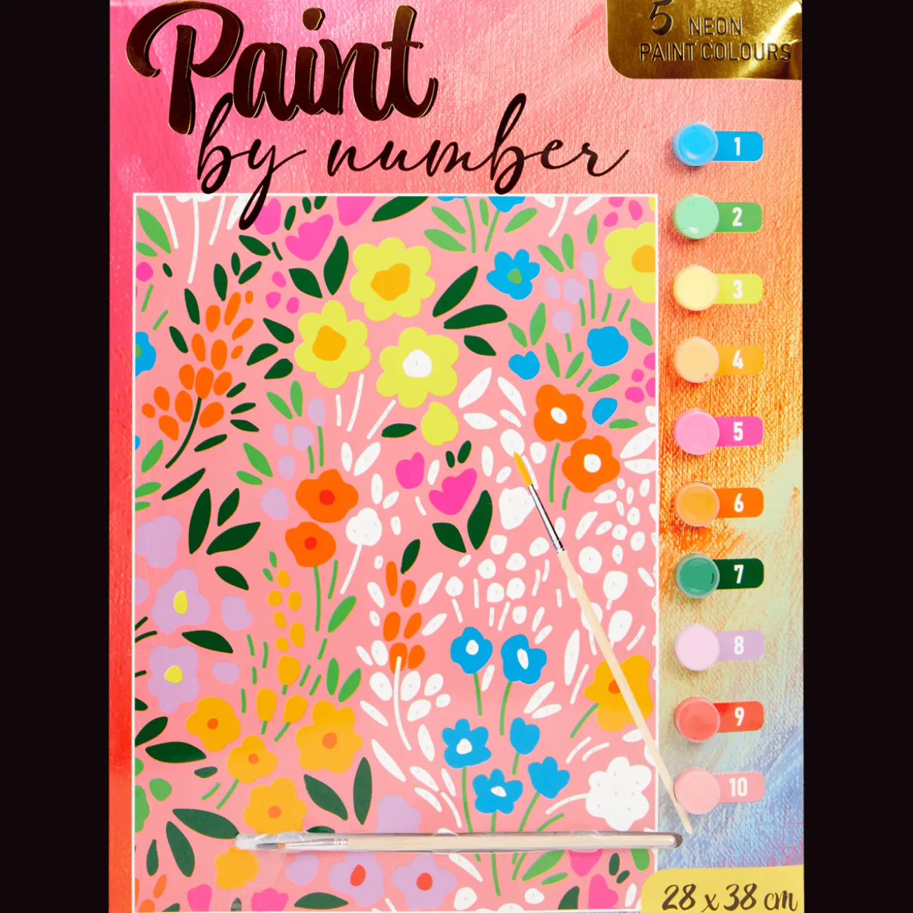 Avec schilderen op nummer