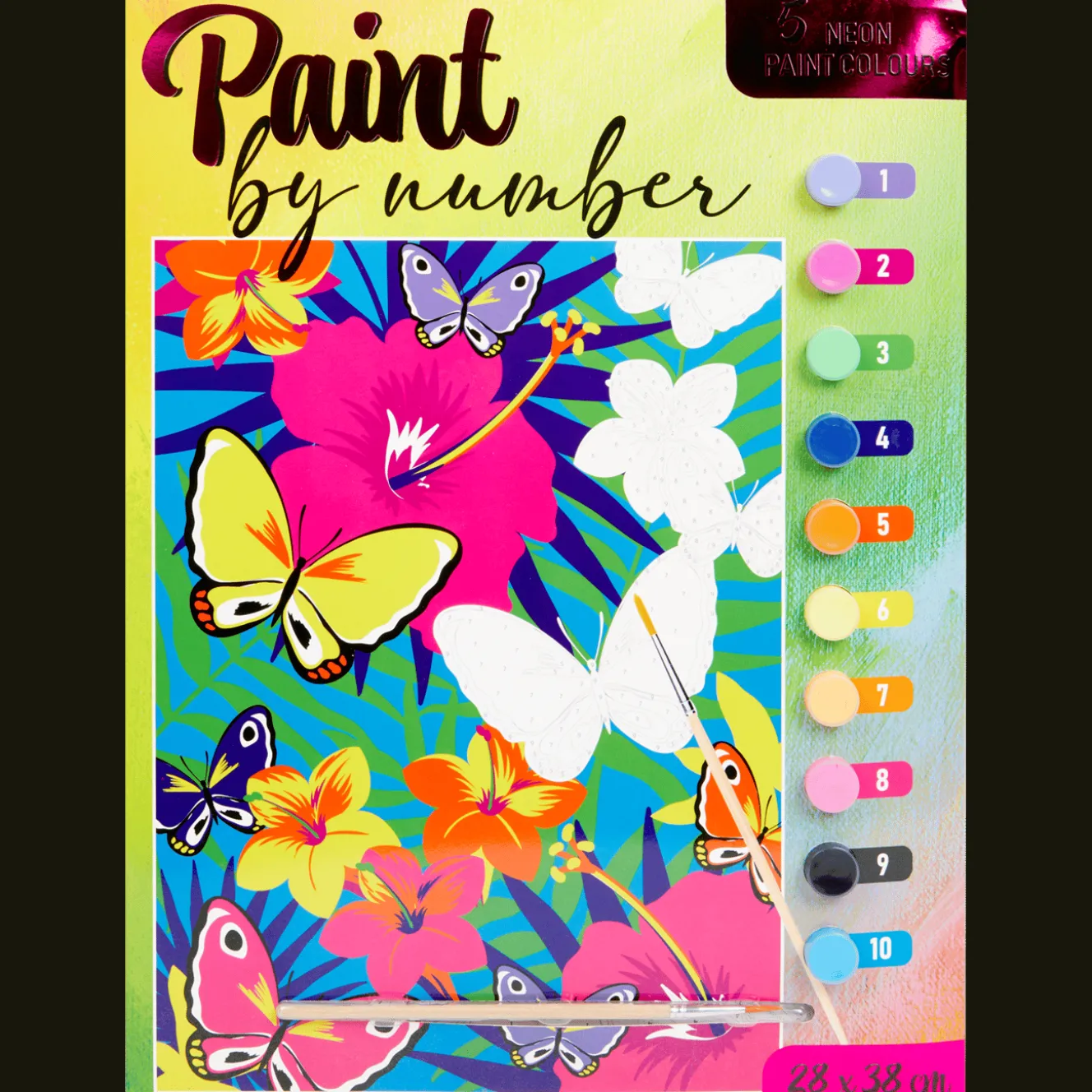 Avec schilderen op nummer