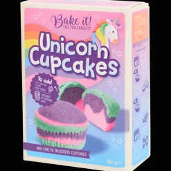 Bake it! unicorn/regenboog cupcakes