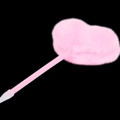 Balpen met fluffy hartje