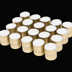 Bolsius theelichten in gouden cup