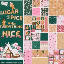 Craft Sensations kerst-papierblok