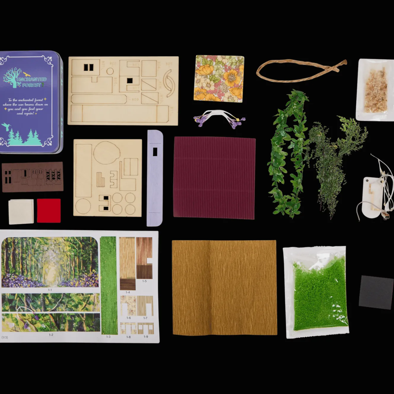 Crafts & Co DIY miniatuur-kamer in blik