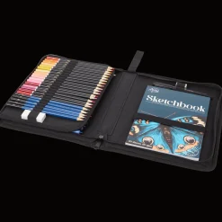 Creative Artist schetsblok & kleurset in etui