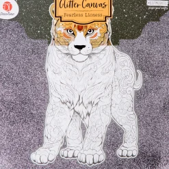 DécoTime kleur je eigen glitter-canvas