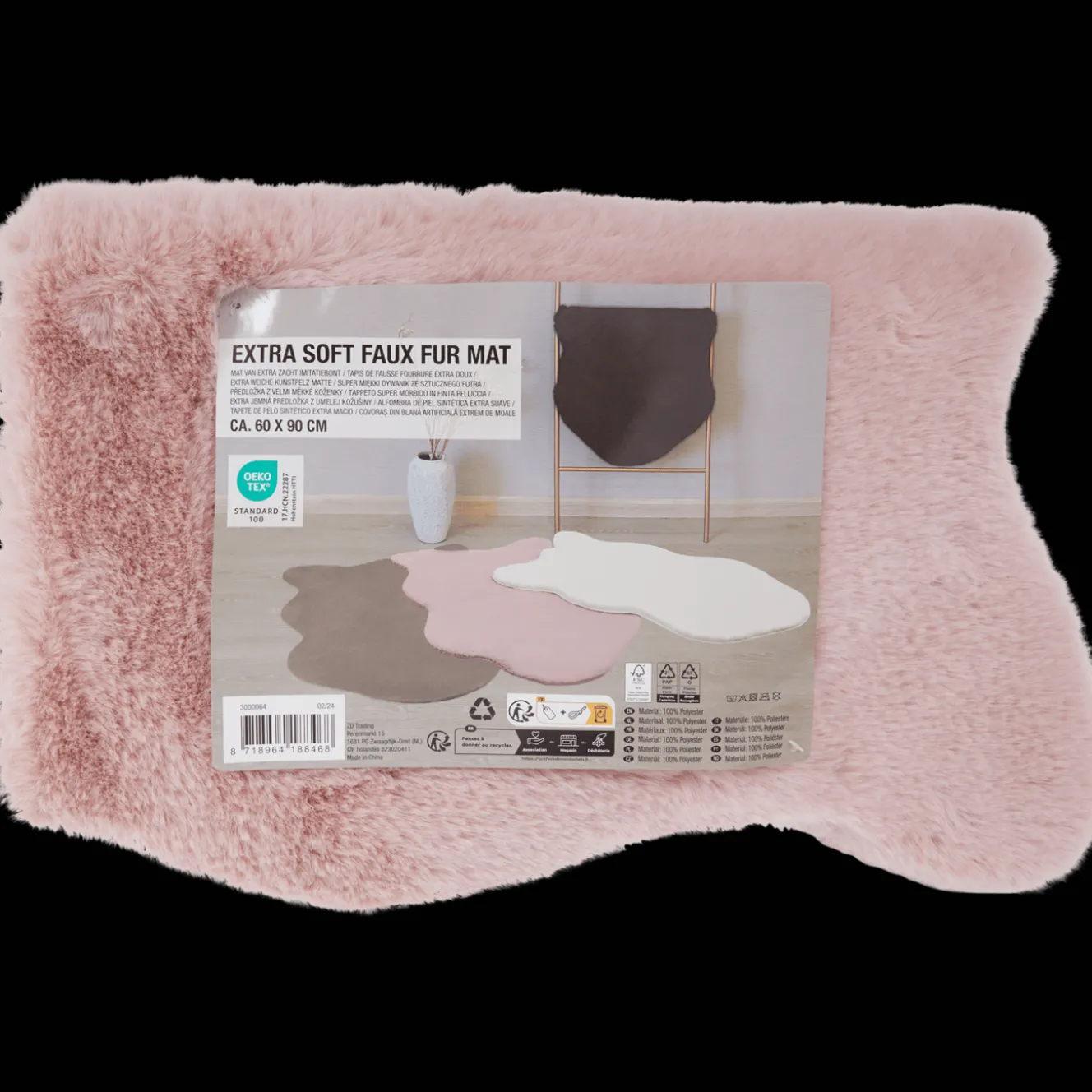 Dierenvel vloerkleed