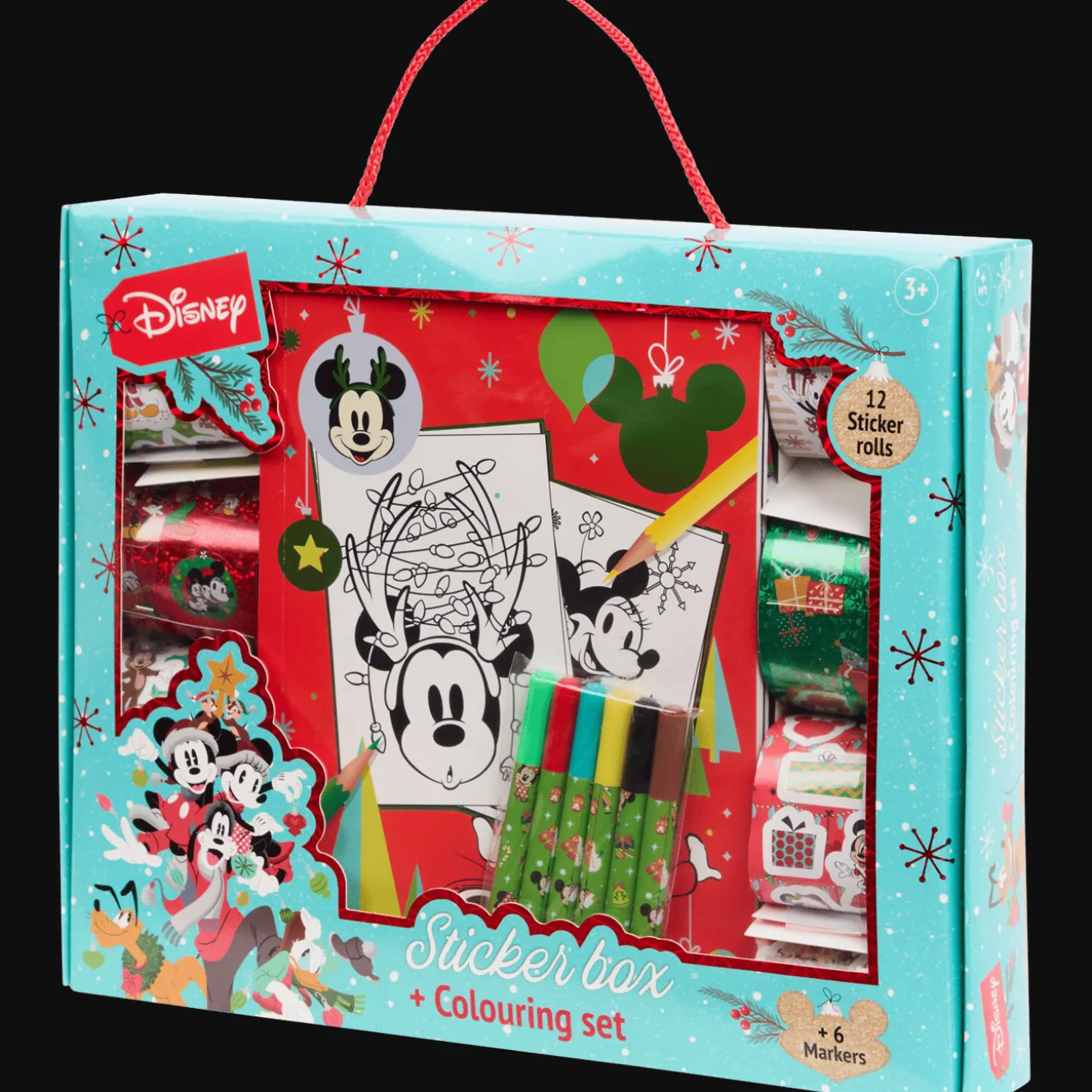 Disney kerstkleurboek met stickers