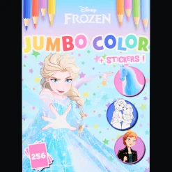 Disney kleur- en stickerboek