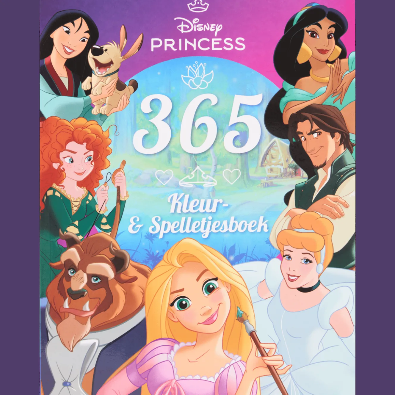 Disney spelletjes- en kleurboek