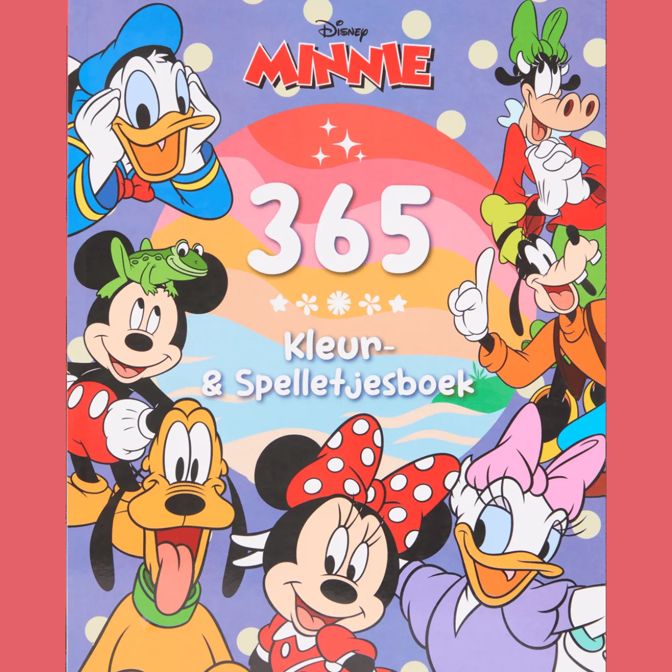 Disney spelletjes- en kleurboek