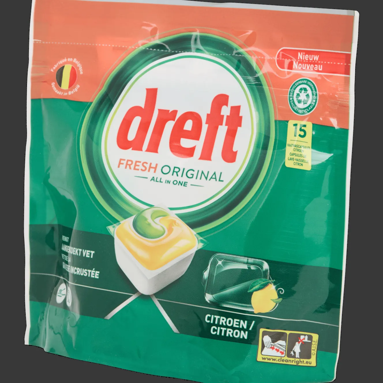 Dreft All-in-One vaatwascapsules Fresh Original