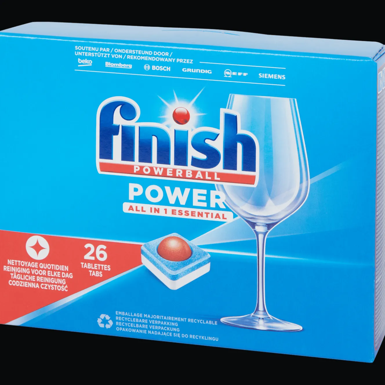 Finish Powerball All-in-1 vaatwastabletten Power