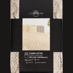 Flanel dekbedovertrek