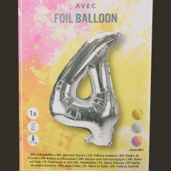Folieballon cijfer