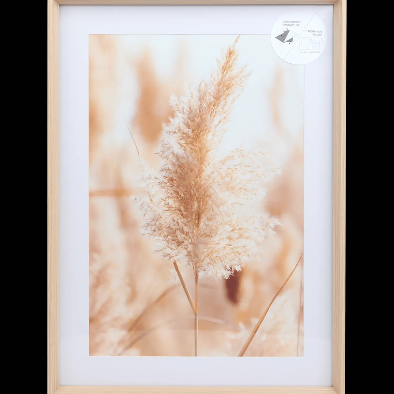 Fotolijst met passe-partout