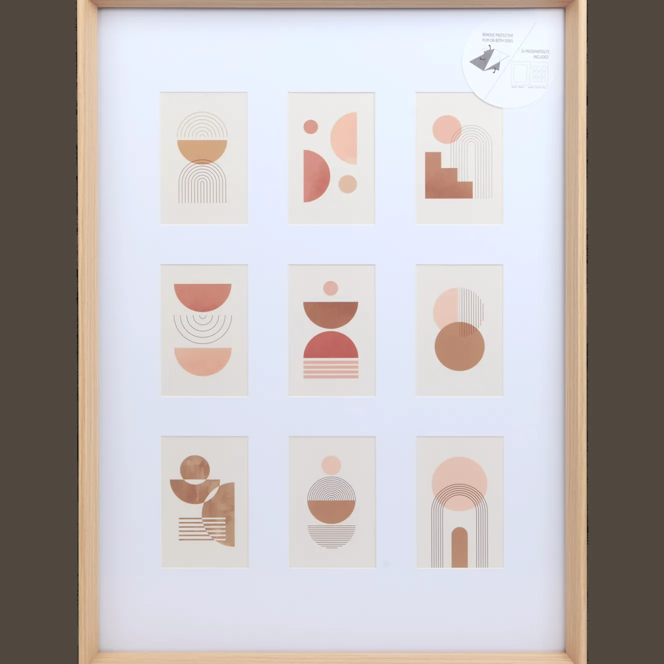 Fotolijst met passe-partout