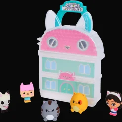 Gabby's Dollhouse koffer met 3D-figuren