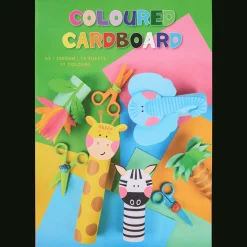 Gekleurd knutselkarton A3