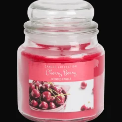 Geurkaars in glazen pot