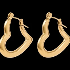 Gold plated oorbellen