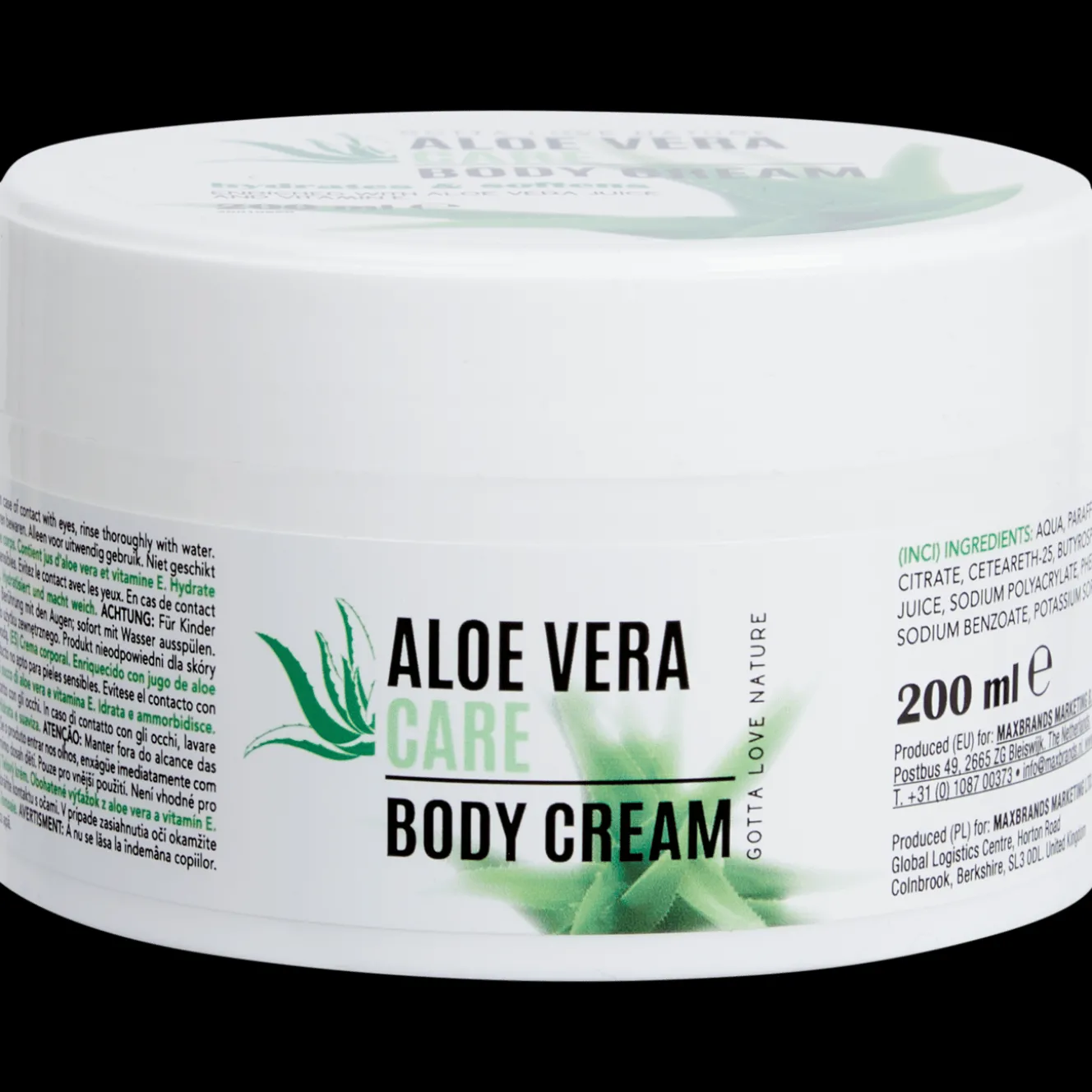 Gotta Love Nature Aloë Vera Care bodycrème