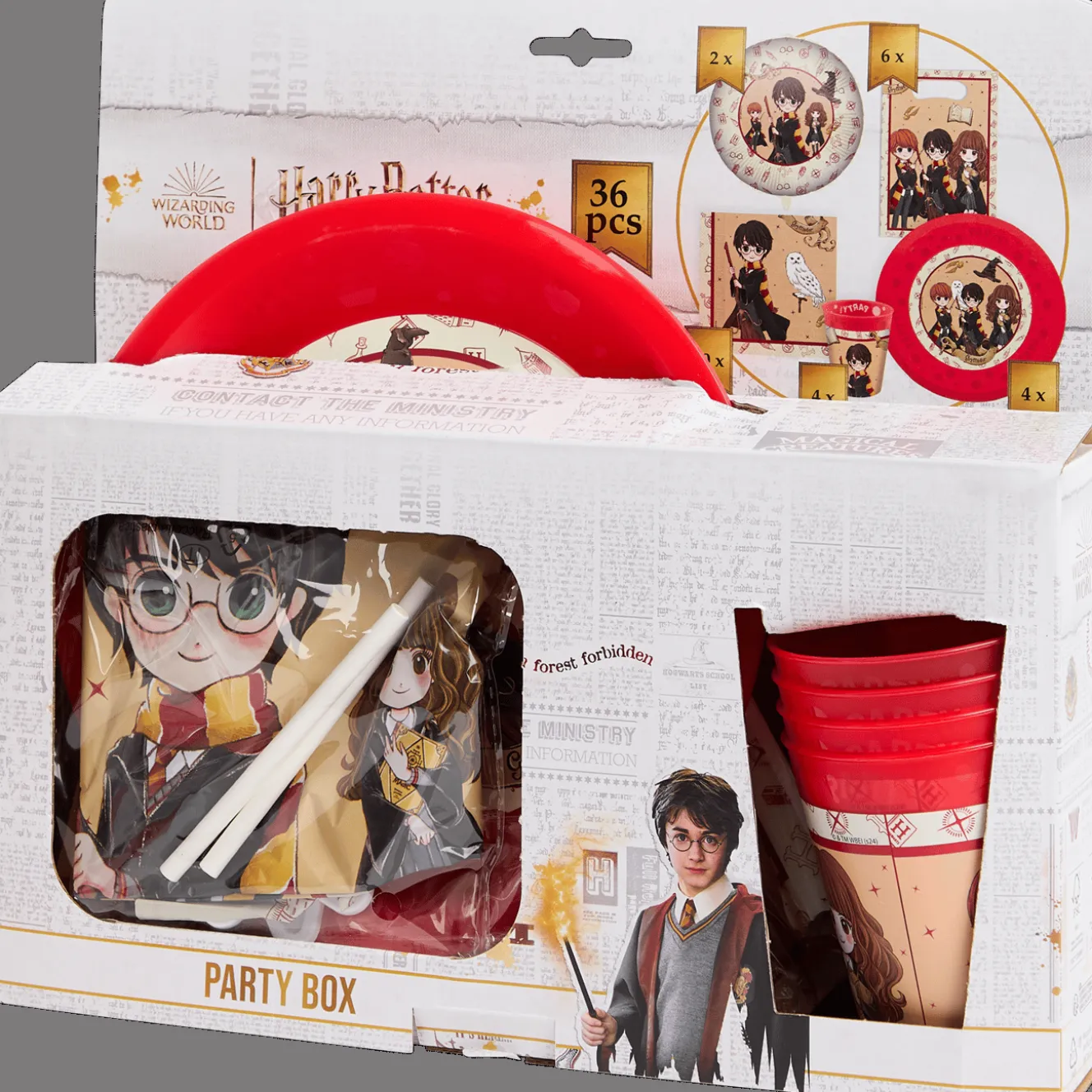 Herbruikbaar feestpakket