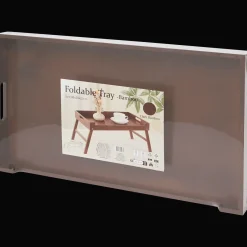 Inklapbaar bamboe dienblad