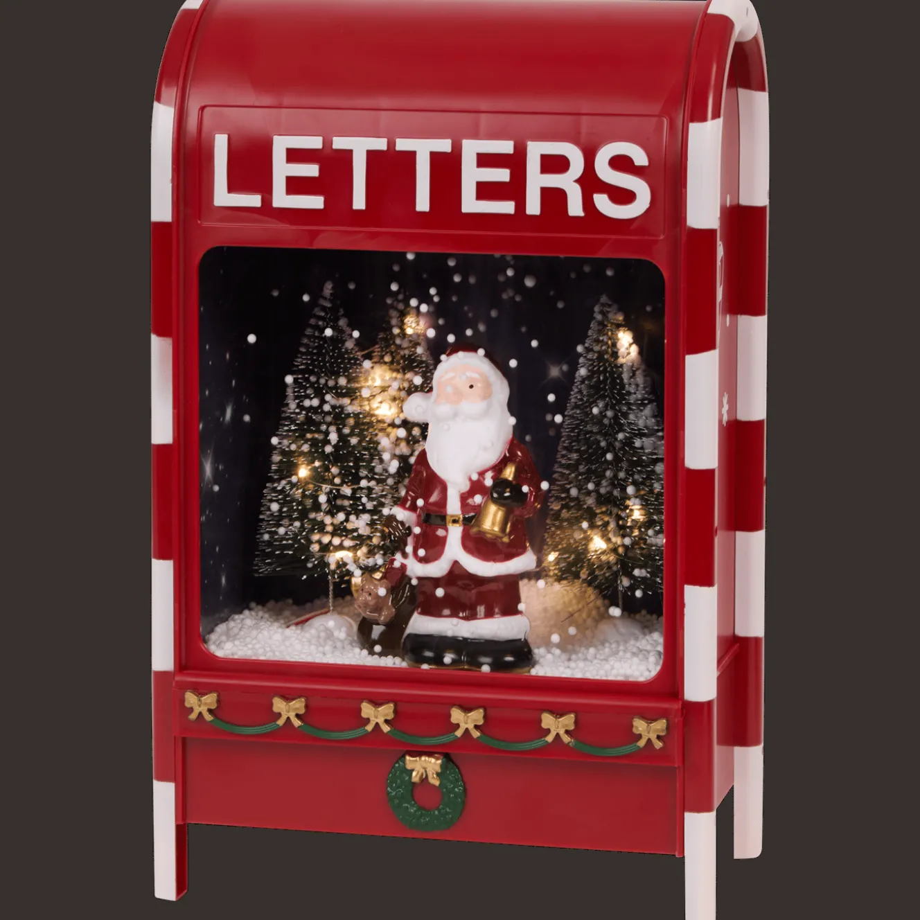 Kerstdecoratie met licht en geluid