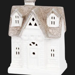 Kersthuisje met licht