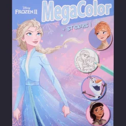 Kleur- en stickerboek