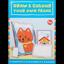 Kleur en teken je eigen fotolijst