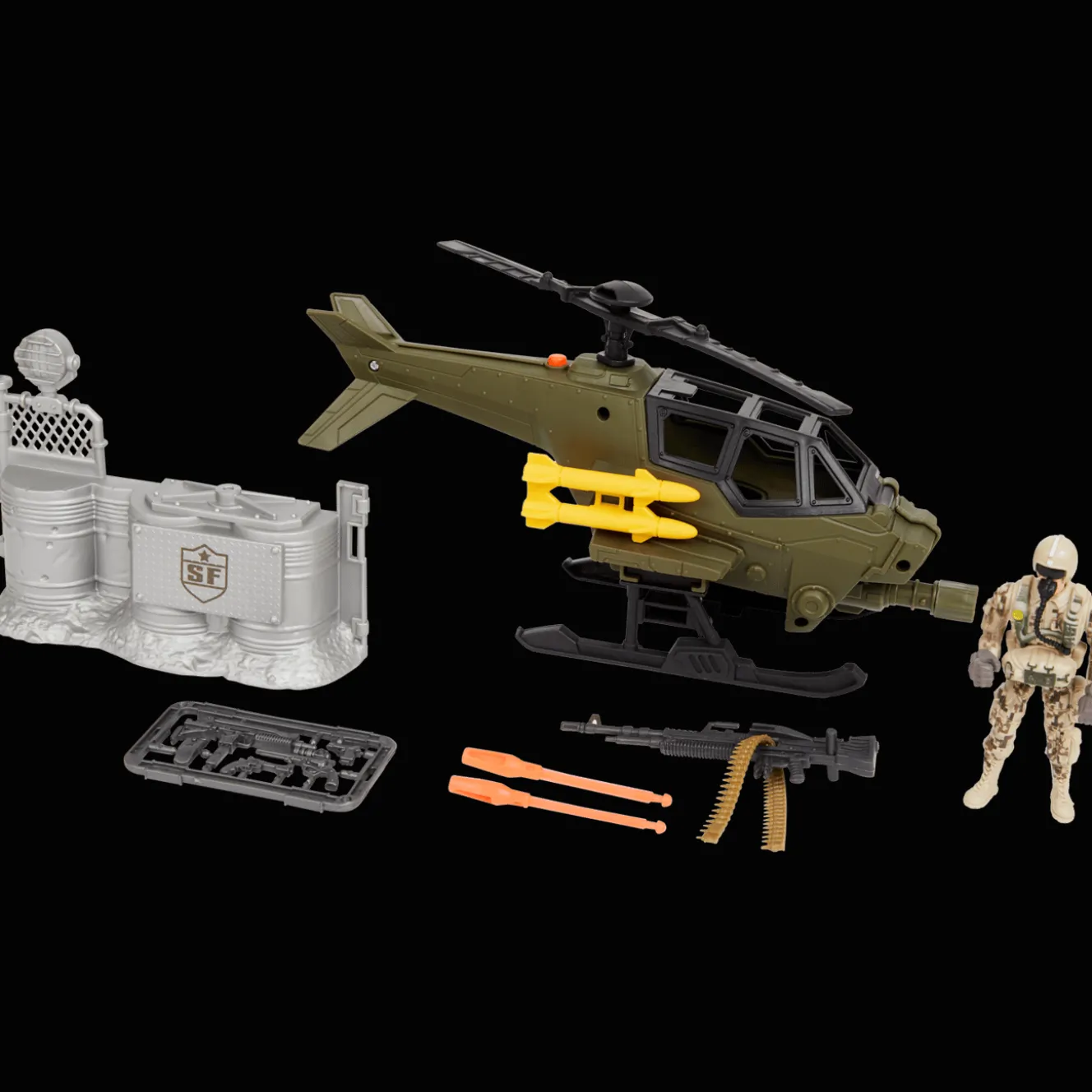 Leger-speelset met geluid