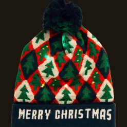 Lichtgevende kerstmuts