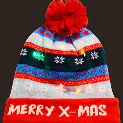 Lichtgevende kerstmuts