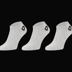 Lotto sneakersokken grijs