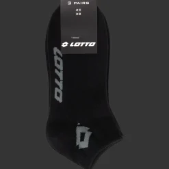 Lotto sneakersokken zwart