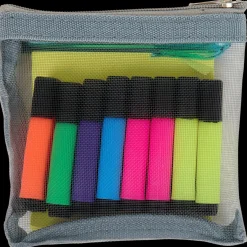 Mini-markers met memoblaadjes en pen