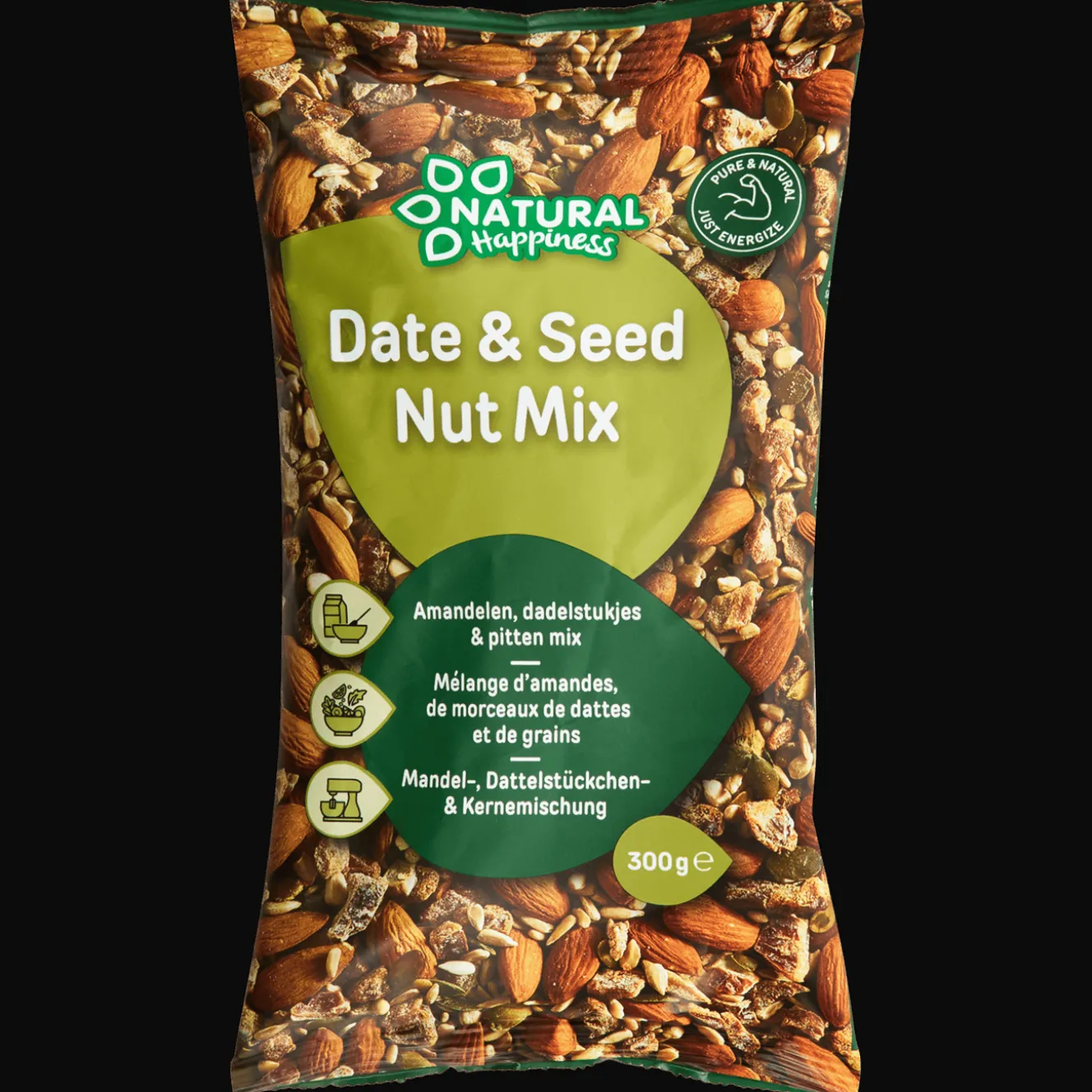 Natural Happiness dadel-, zaden- en notenmix
